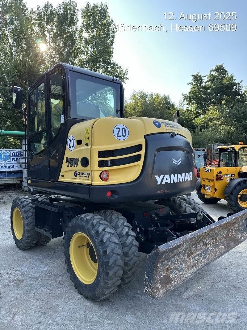 Yanmar B75W Ratiniai ekskavatoriai