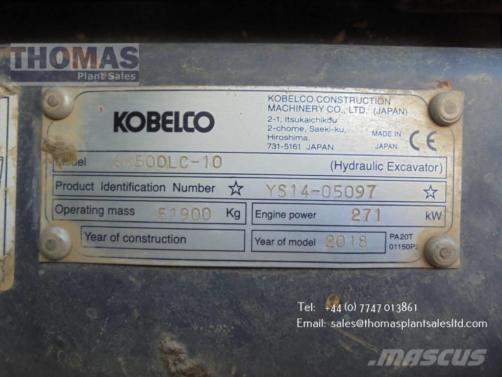 Kobelco SK 500 LC-10 Vikšriniai ekskavatoriai
