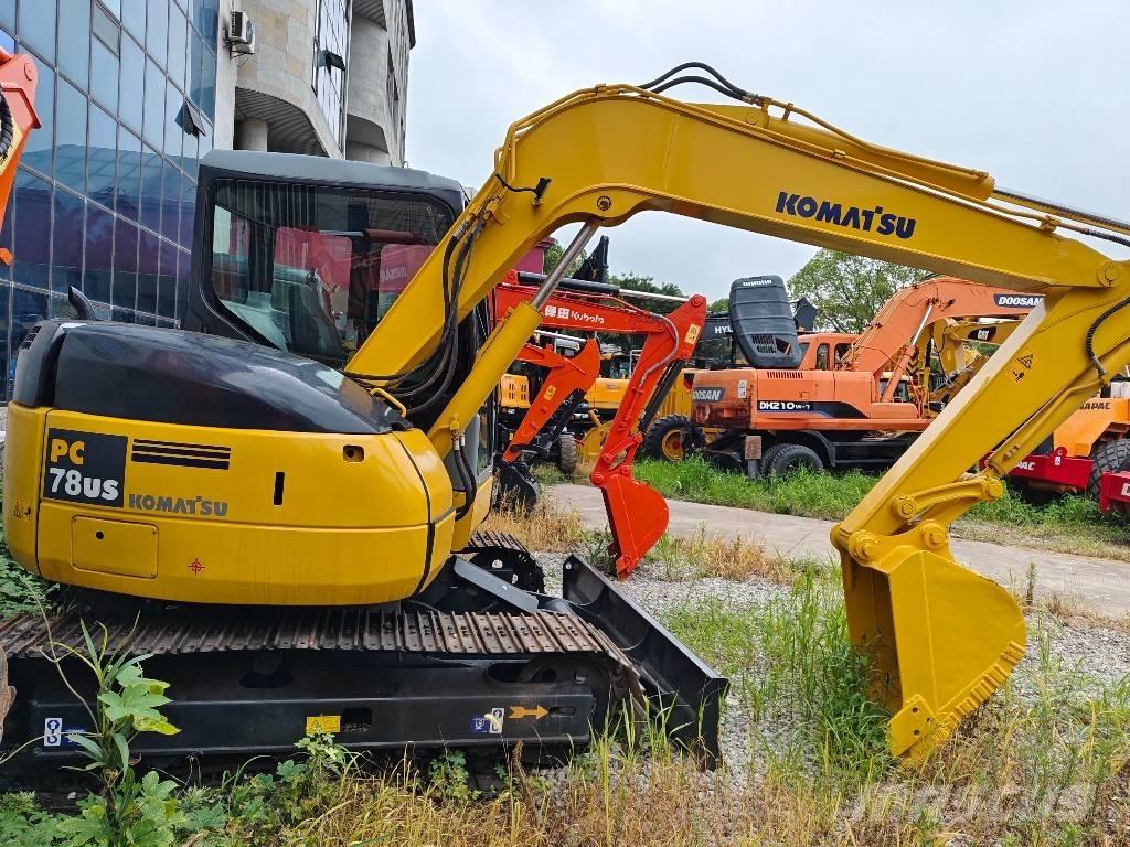 Komatsu PC 78 US Vikšriniai ekskavatoriai