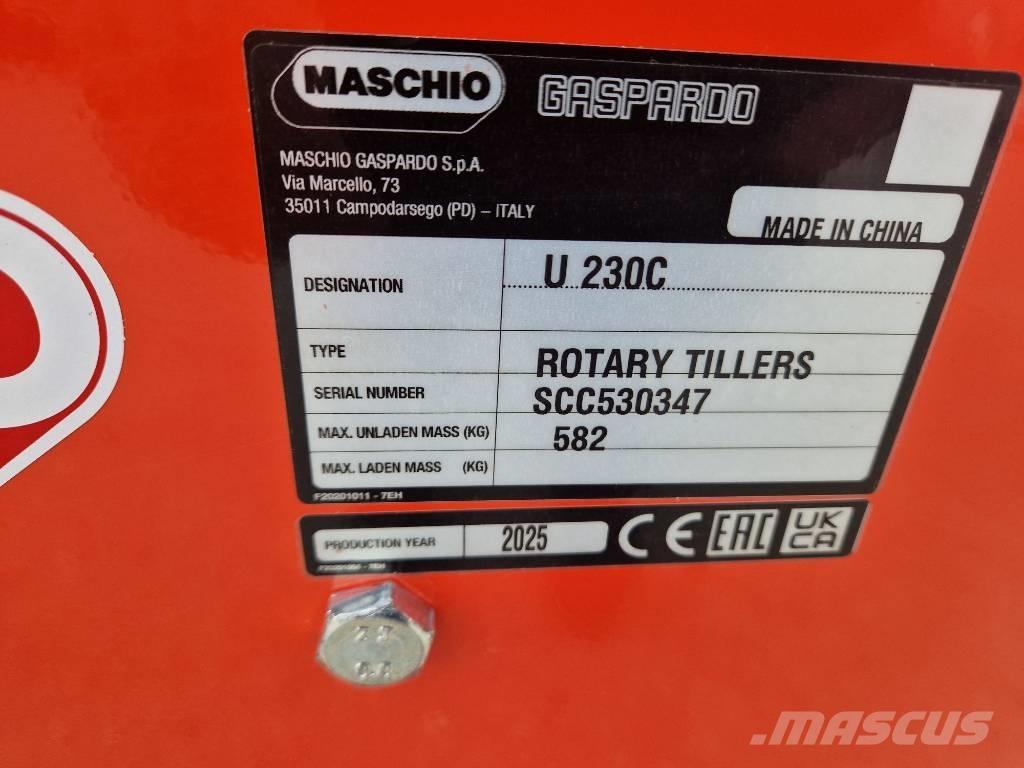Maschio U 230 Varomosios akėčios ir žemės frezos