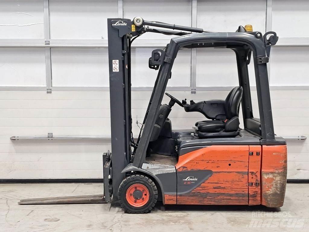 Linde E16L-02 Elektriniai šakiniai krautuvai
