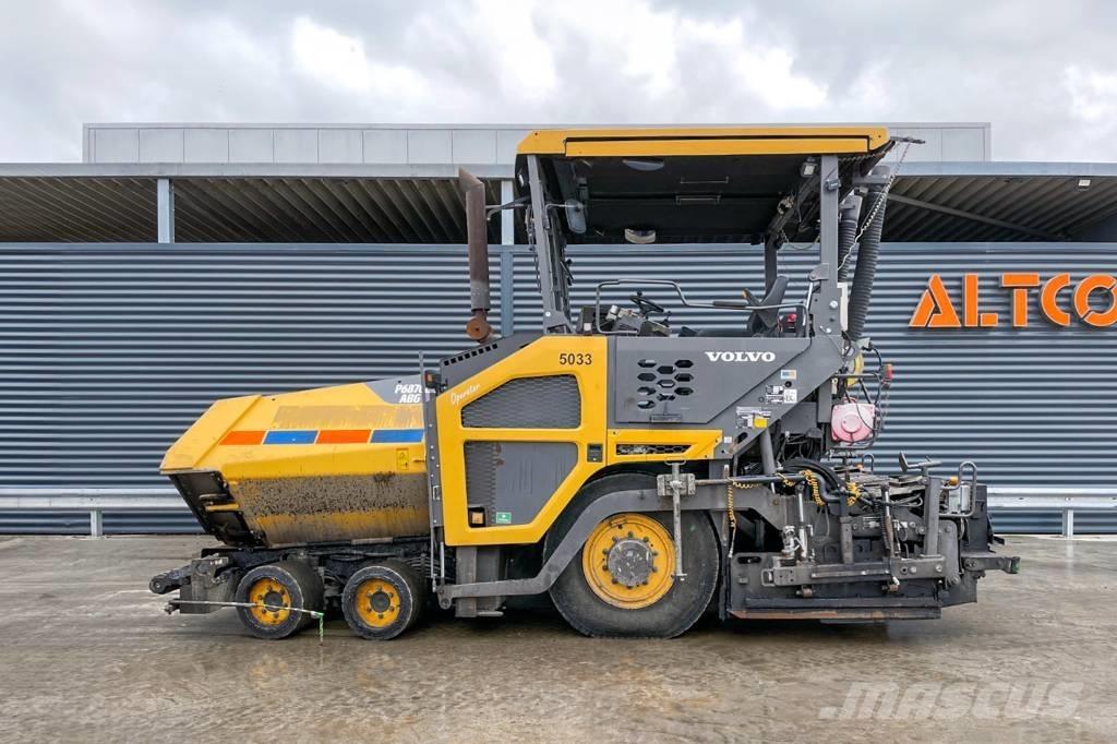 Volvo P6870 ABG Asfalto klotuvai