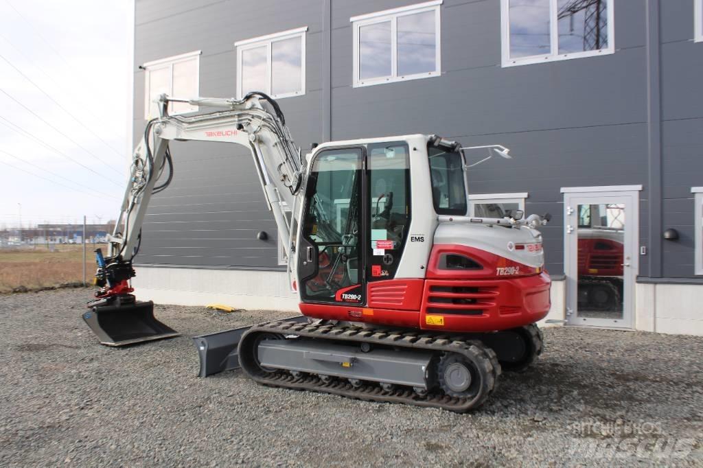 Takeuchi TB290 Vidutinės galios ekskavatoriai 7-12 t