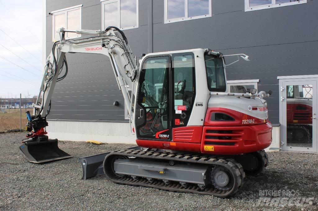 Takeuchi TB290 Vidutinės galios ekskavatoriai 7-12 t
