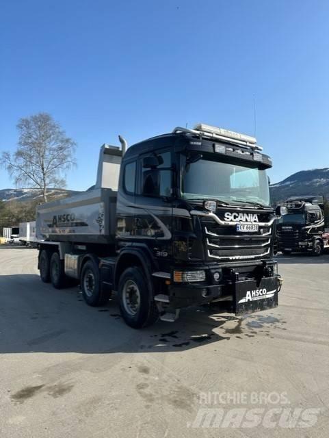 Scania G 480 Savivarčių priekabų vilkikai