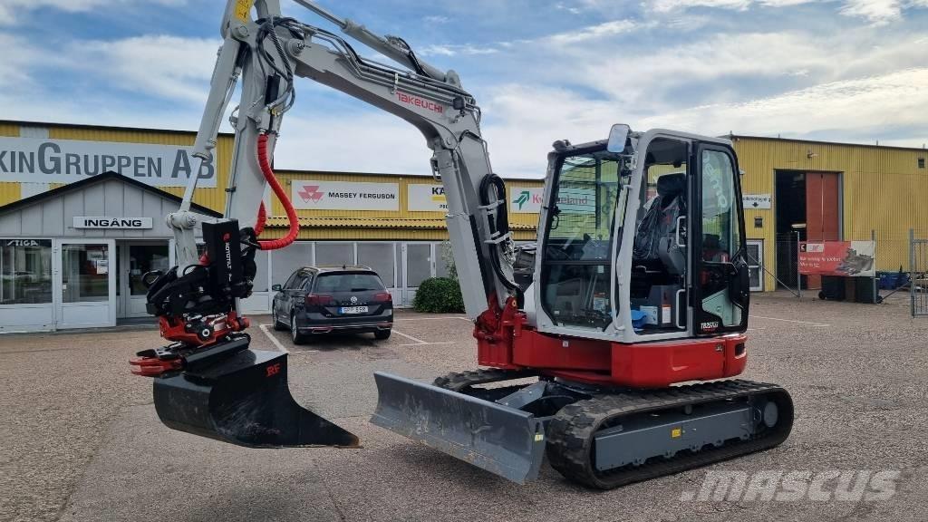 Takeuchi TB 257 FR Mini ekskavatoriai < 7 t