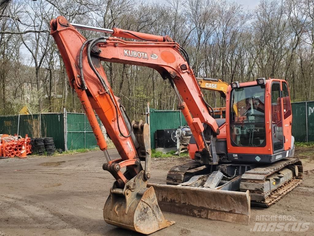 Kubota KX080-3 Vikšriniai ekskavatoriai