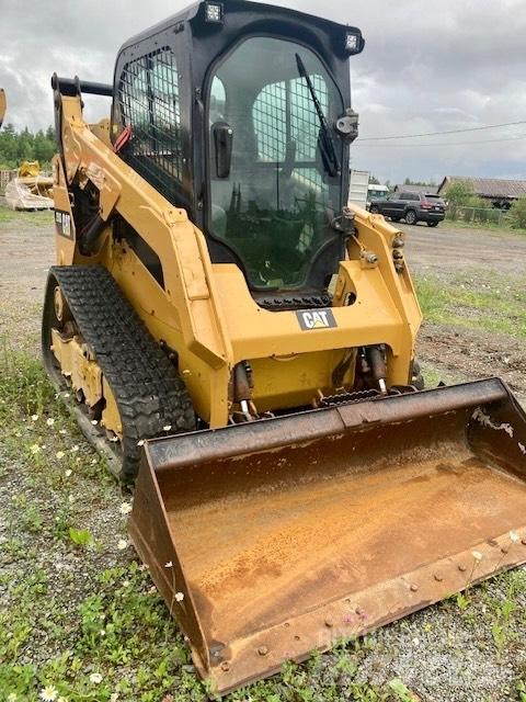 CAT 259 D Krautuvai su šoniniu pasukimu