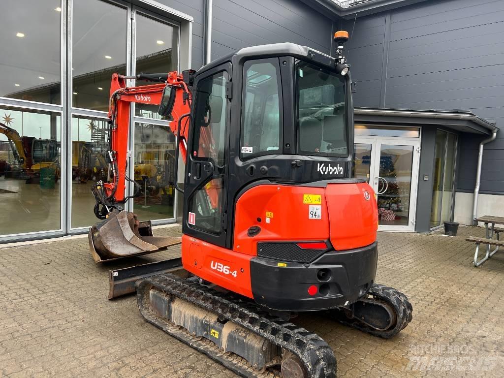 Kubota U 36-4 Mini ekskavatoriai < 7 t