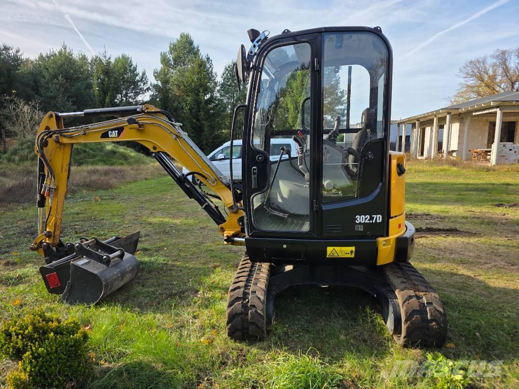 CAT 302.7 D CR Mini ekskavatoriai < 7 t