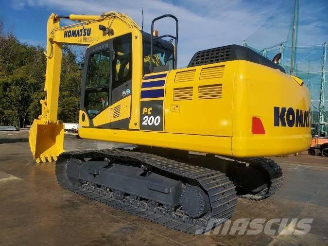 Komatsu PC 200 Vikšriniai ekskavatoriai