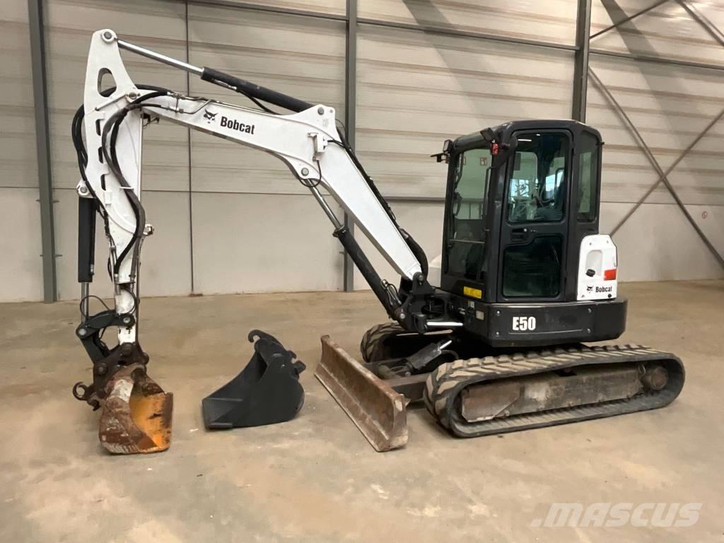 Bobcat E 50 EM Mini ekskavatoriai < 7 t