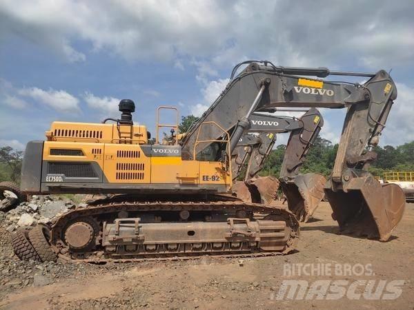 Volvo EC 750 DL Vikšriniai ekskavatoriai