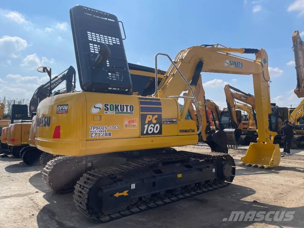 Komatsu PC 160 LC Vikšriniai ekskavatoriai
