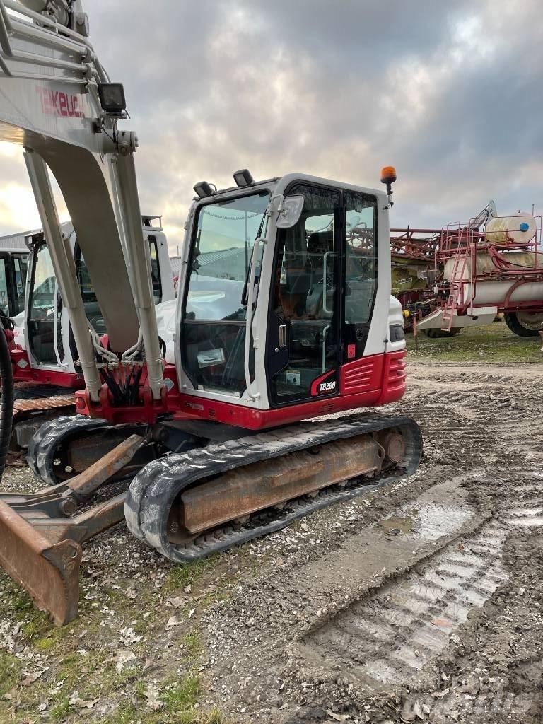 Takeuchi TB290 Vidutinės galios ekskavatoriai 7-12 t