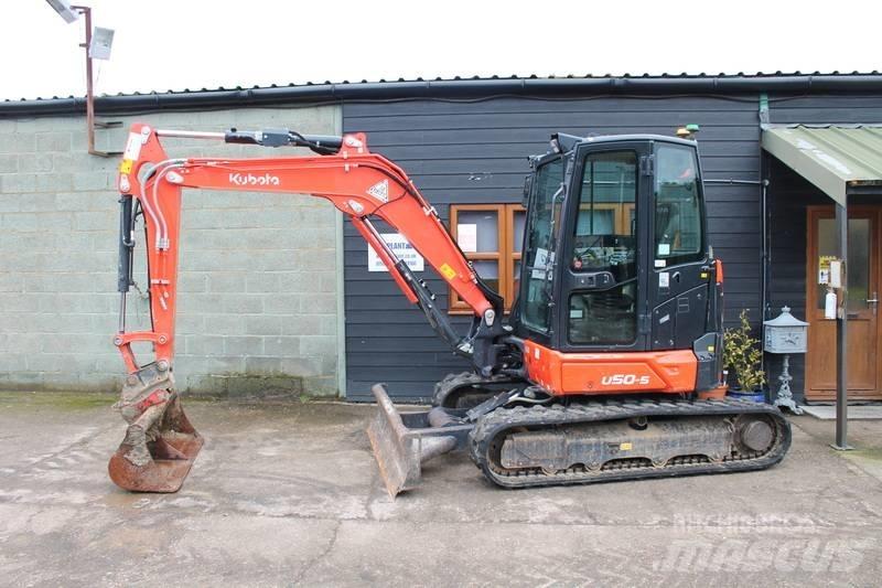 Kubota U 50-5 Mini ekskavatoriai < 7 t