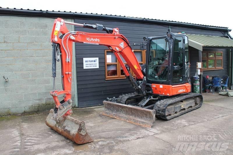 Kubota U 50-5 Mini ekskavatoriai < 7 t