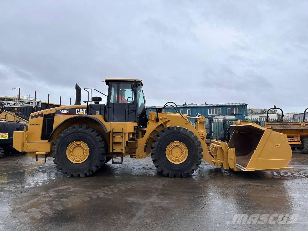 CAT 980H Naudoti ratiniai krautuvai