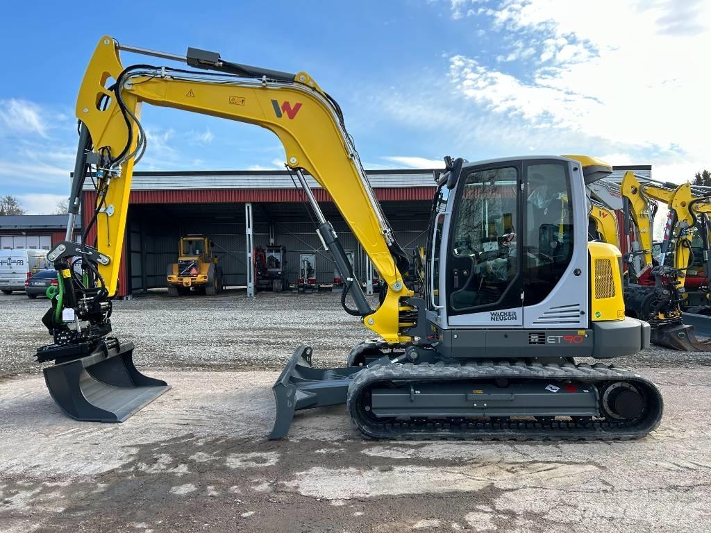 Wacker Neuson ET90 Vidutinės galios ekskavatoriai 7-12 t