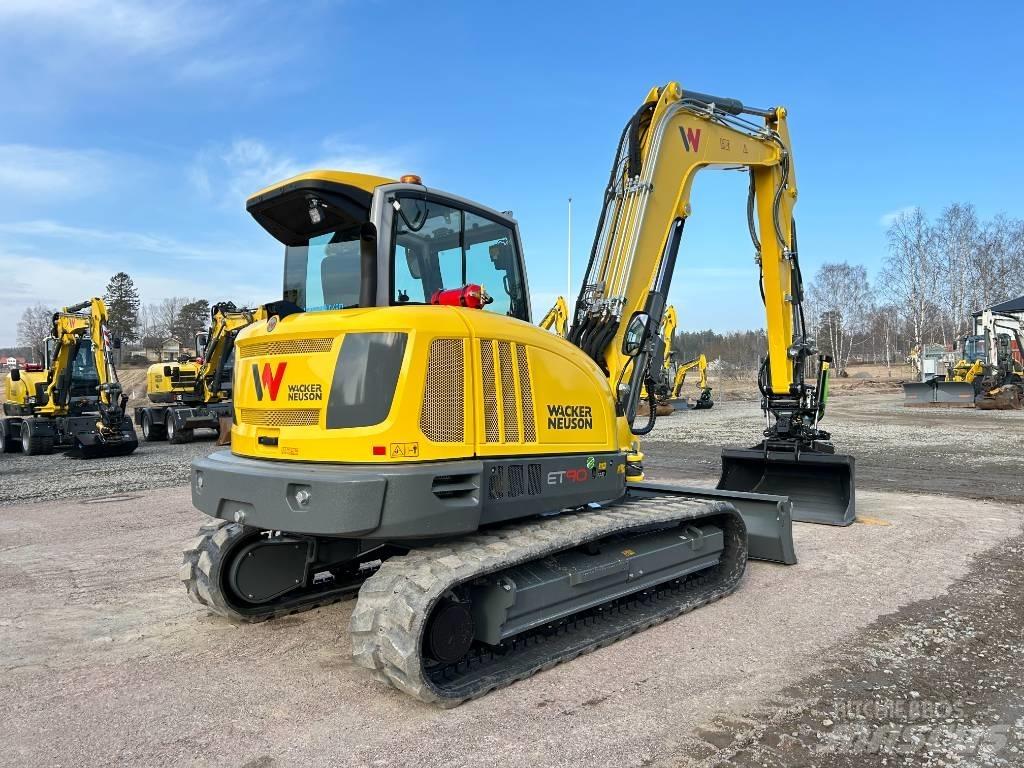 Wacker Neuson ET90 Vidutinės galios ekskavatoriai 7-12 t