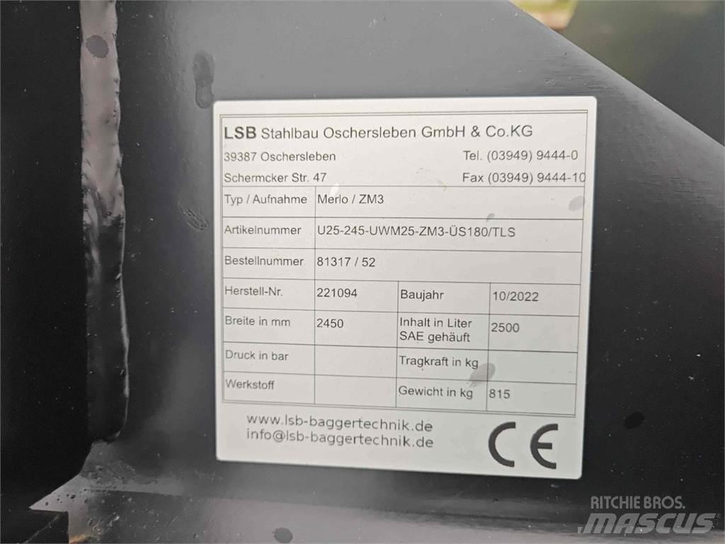 LSB U25-245 Frontalinių krautuvų priedai