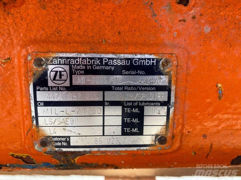 ZF MT-3085/DK Ašys
