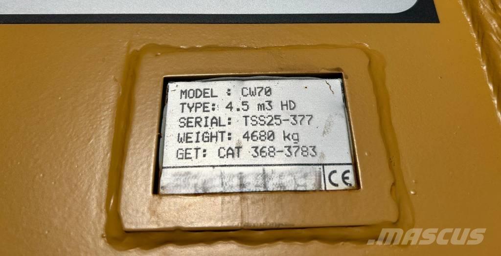  CW 70 Rock Bucket Kaušai