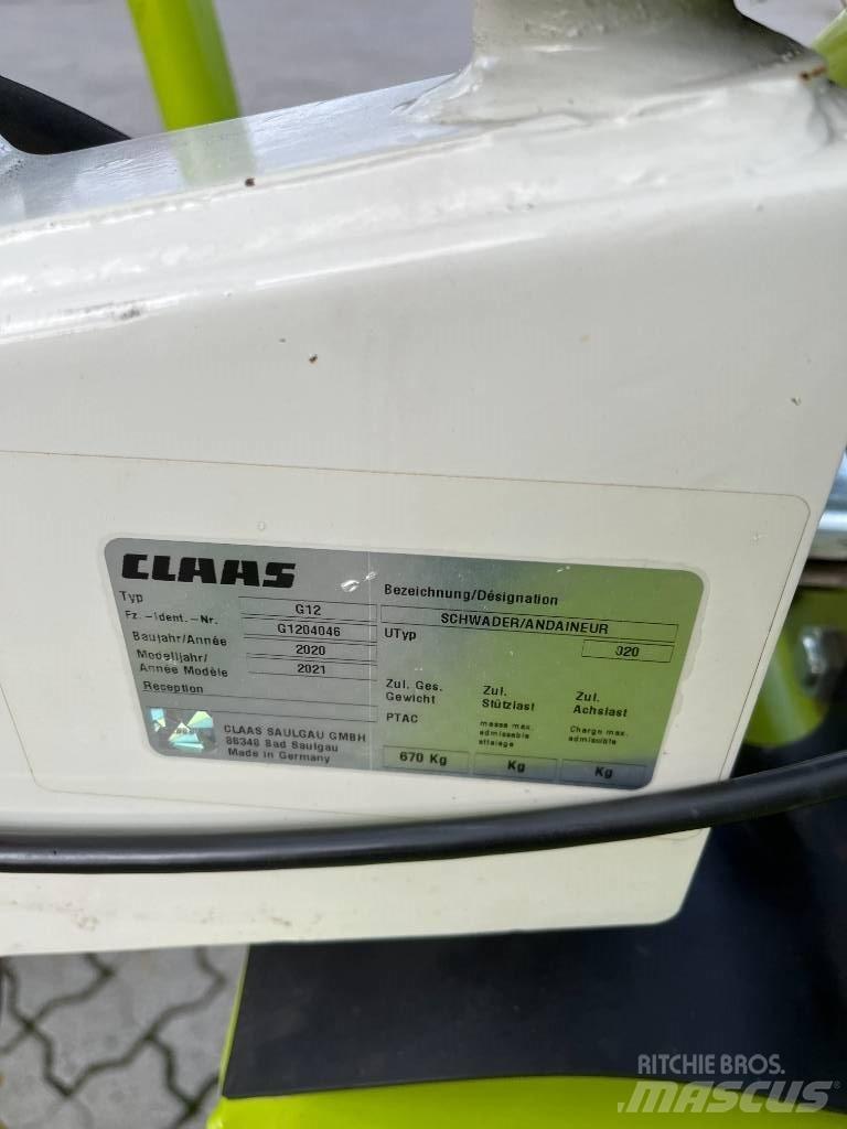CLAAS Liner 450 Šieno grėbliai ir vartytuvai