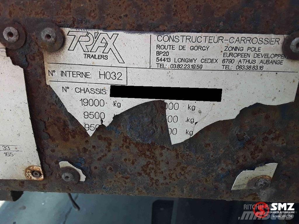 Trax Aanhangwagen Platformos / Pakrovimas iš šono