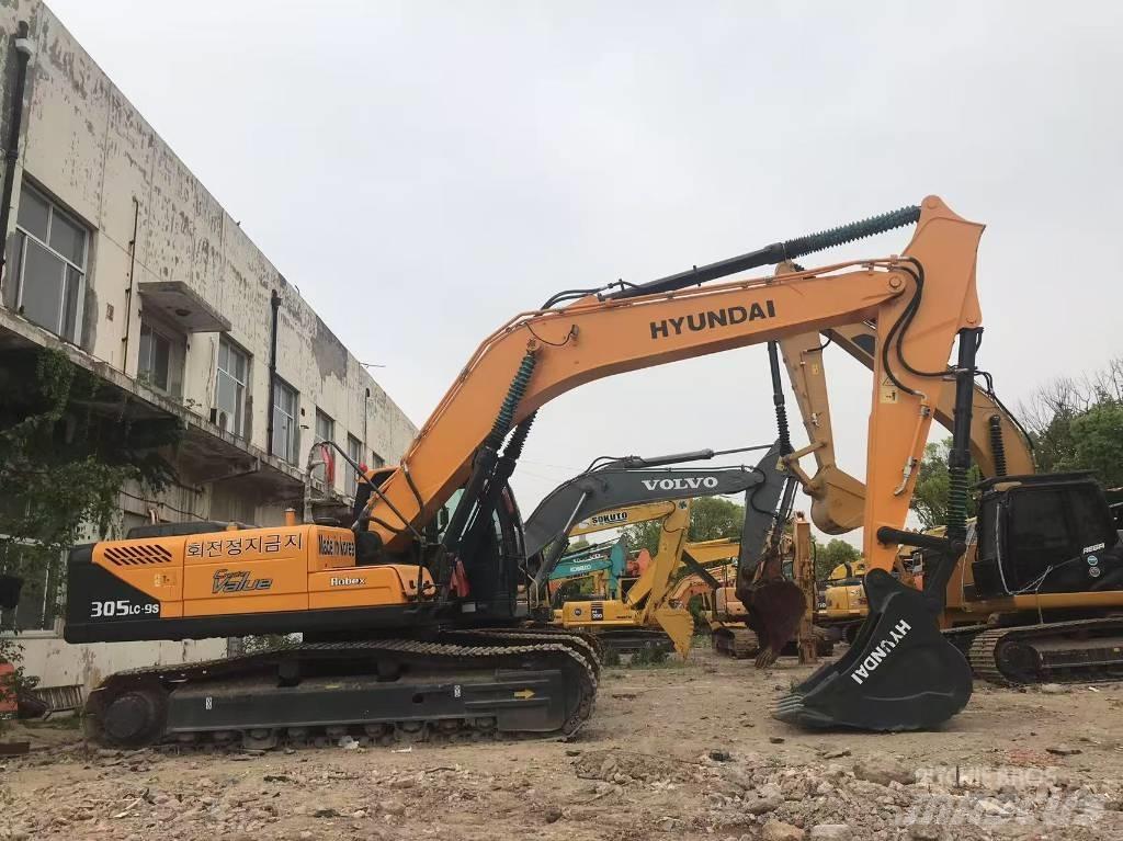 Hyundai 305LC-9S Vikšriniai ekskavatoriai