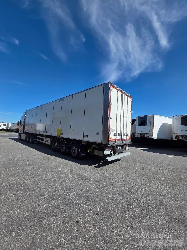 VAK SEMITRAILER Puspriekabės su izoterminiu kėbulu