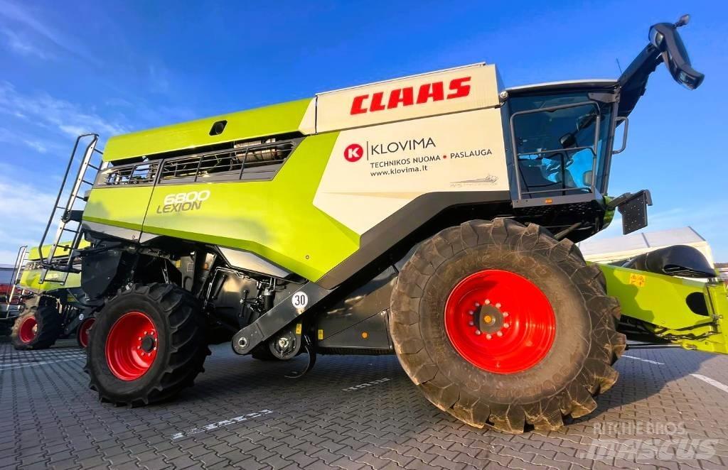 CLAAS Lexion 6800 Derliaus nuėmimo kombainai