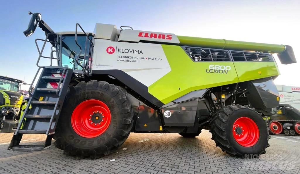 CLAAS Lexion 6800 Derliaus nuėmimo kombainai