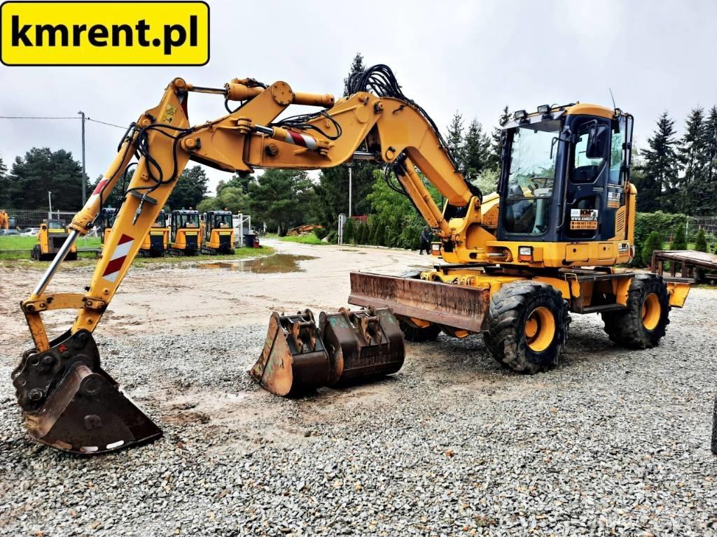 Komatsu PW 118 Ratiniai ekskavatoriai