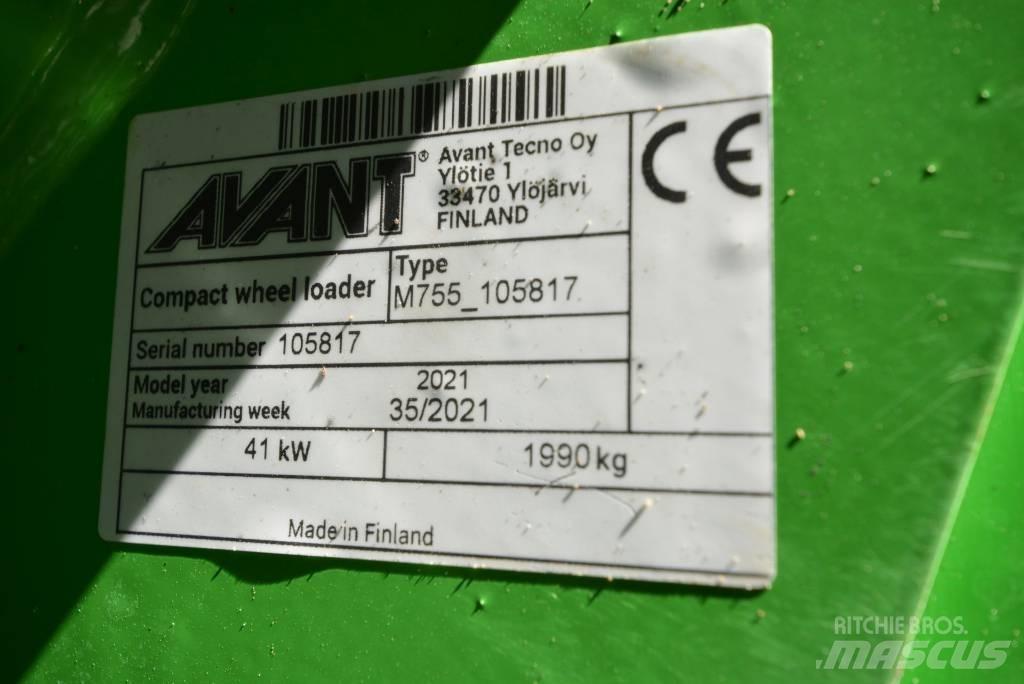 Avant 755 i Mini krautuvai