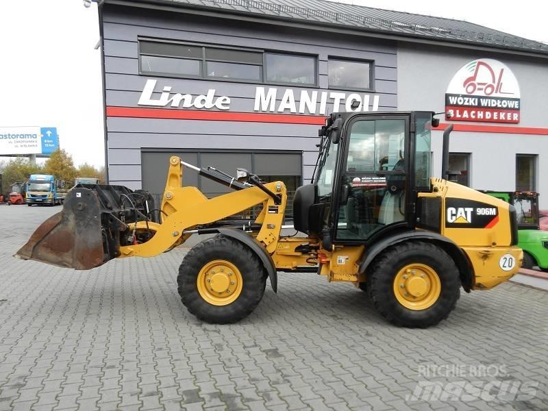 CAT 906M Naudoti ratiniai krautuvai