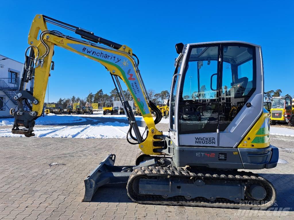 Wacker Neuson ET42 Vikšriniai ekskavatoriai