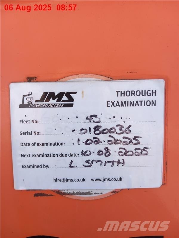 JLG 600 AJ Alkūniniai keltuvai