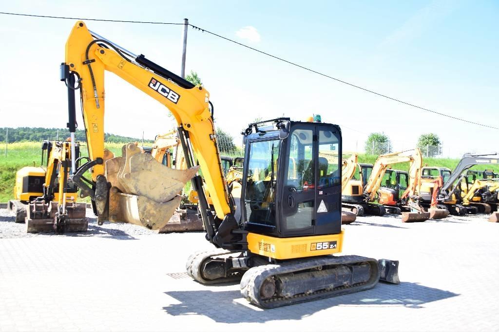 JCB 55 Z-1 Mini ekskavatoriai < 7 t