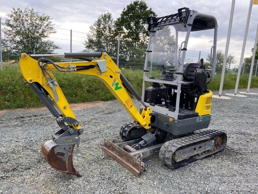 Wacker Neuson EZ17e Vikšriniai ekskavatoriai