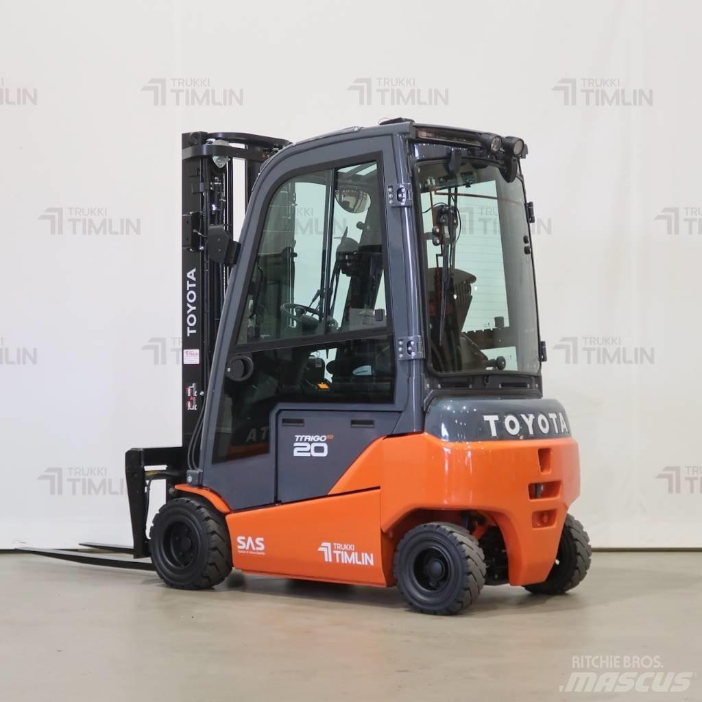 Toyota 8FBMK20T Elektriniai šakiniai krautuvai
