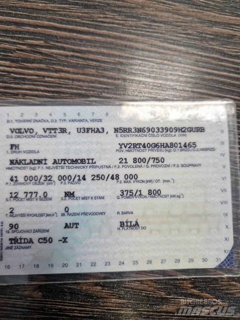 Volvo FH 500 Savivarčių priekabų vilkikai