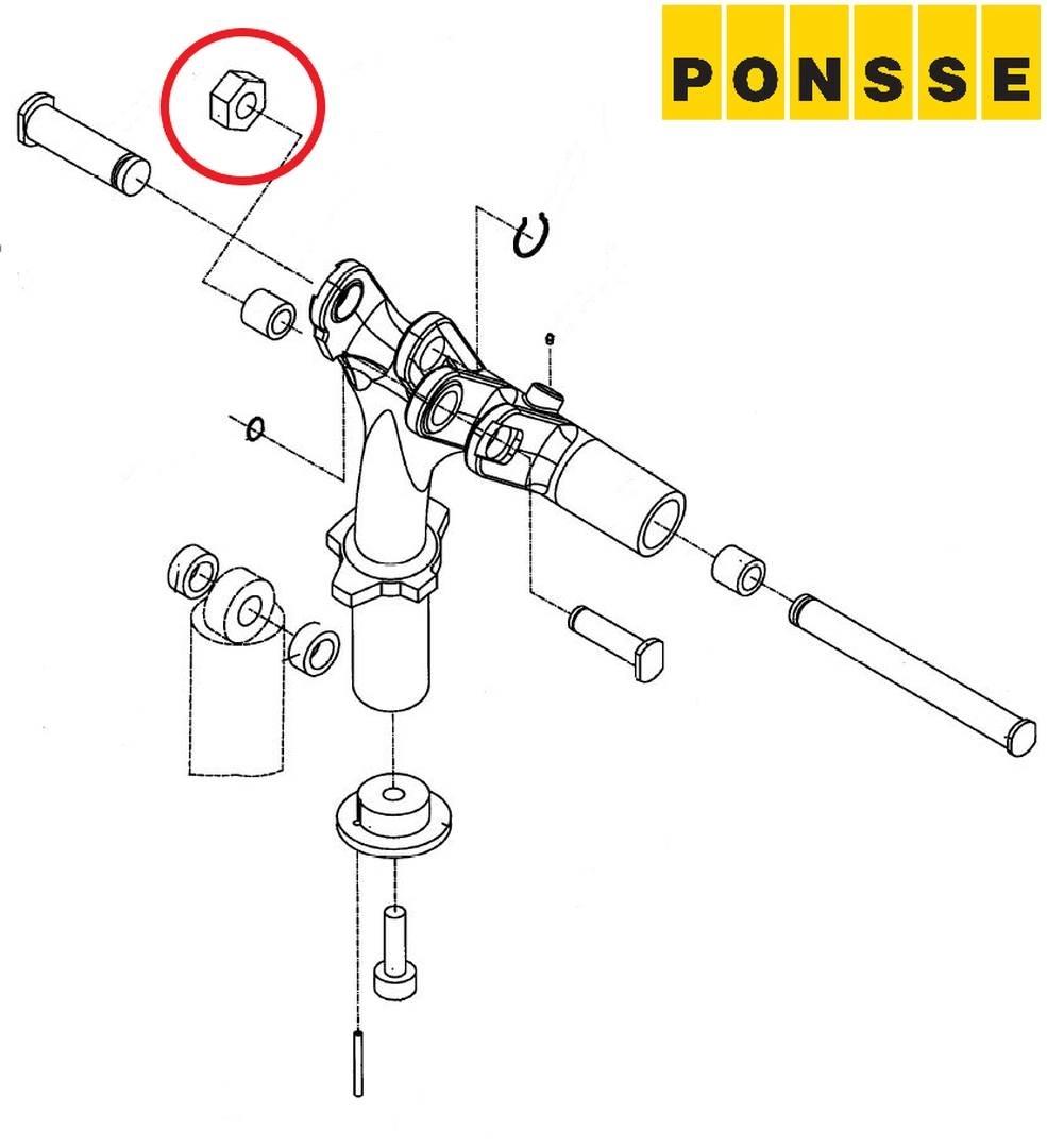 Ponsse 0008888 Važiuoklė ir suspensija