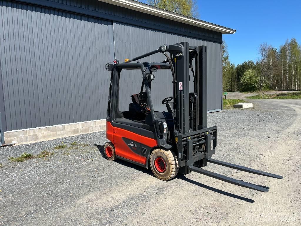 Linde E20-01 Elektriniai šakiniai krautuvai