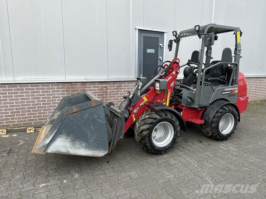 Weidemann 1160 Naudoti ratiniai krautuvai