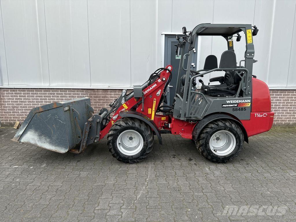 Weidemann 1160 Naudoti ratiniai krautuvai