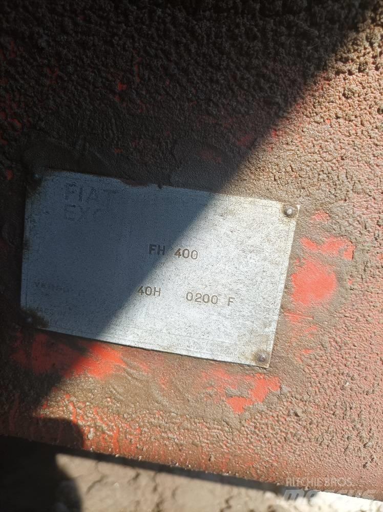 Fiat-Hitachi FH 400 Hidraulikos įrenginiai
