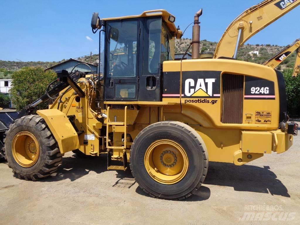 CAT 924 G Naudoti ratiniai krautuvai