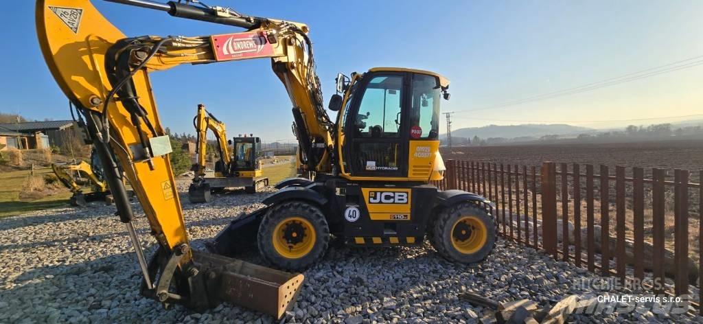 JCB 110 W Hydradig Ratiniai ekskavatoriai