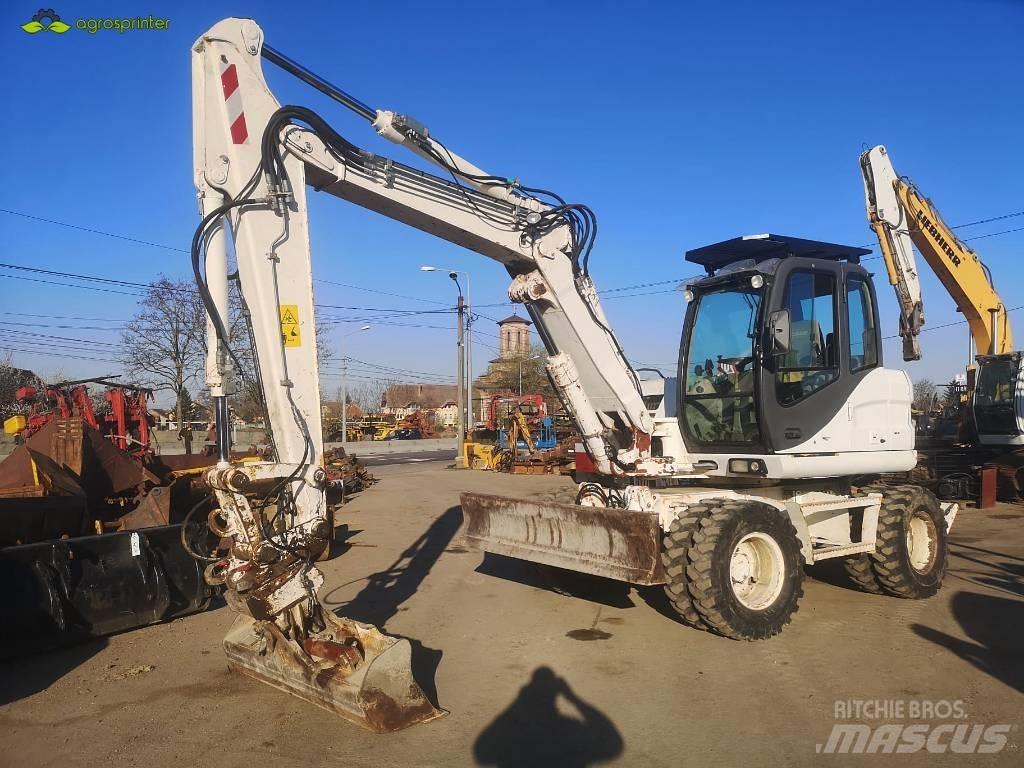 CASE WX 125 Ratiniai ekskavatoriai